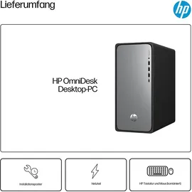 HP OmniDesk M02-0655ng Desktop-PC Intel Core i5 13400 4,6 GHz 16 GB RAM 1 TB SSD Windows 11 Home