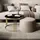 lookway LORI Hochglanz Gold/Schwarz 70 x 49 cm