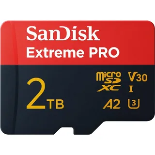 U3 V30 A1 2 TB + SD-Adapter