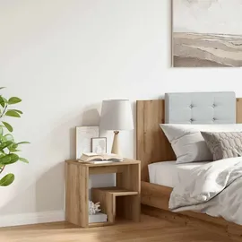 vidaXL Nachtschrank Artisan-Eiche 40 x 30 x 40 cm Braun
