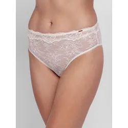 Slip DORINA, Damen, Gr. XXL, beige (ivory), Spitze, Obermaterial: 85% Polyamid, 15% Elasthan, unifarben, bequem, Unterhosen