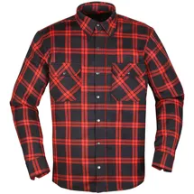 Modeka GmbH Colden Hemd Schwarz/Rot S