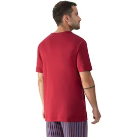 MEY V-Shirt Solid rot S