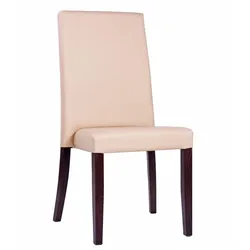 pemora Polsterstuhl Vollpolsterstuhl Esszimmerstuhl Stapelstuhl Stuhl Küche Gastronomie RELA ST Kunstleder beige