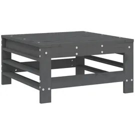 Proloisirs vidaXL Gartenhocker 57,5 x 30 x 0 cm grau 1 St.