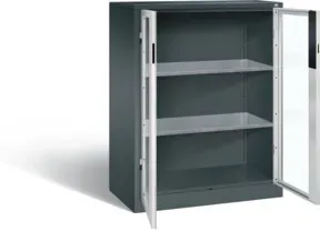 C+P Werkzeugschrank Acurado, H1200xB930xT500mm, Front Lichtgrau, Korpus Anthrazitgrau (8521-055)