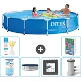Frame Pool Rund - 366x76 Cm - 7-teilig  S41