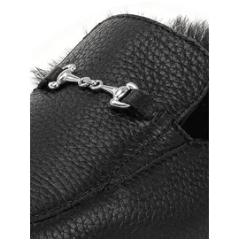 VITAFORM Hirschleder Sabot Damen Schwarz 39