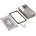 ELECTRONICS 1550WEBK Universal-Gehäuse Aluminium Schwarz 1St