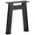 SO-Tech Bankgestell H-Form 50 x 50 mm 42 x 30,5 cm