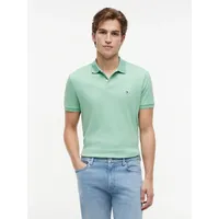 Tommy Hilfiger Poloshirt LIQUID COTTON REGULAR SEASONAL mit Logostickerei grün L (50)