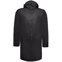 Rains Regenjacke Unisex Schwarz S