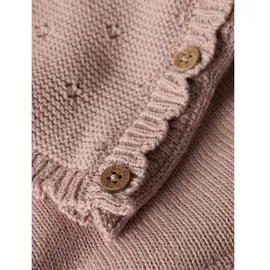 lil' atelier baby Damen Nbflaguna Ls Wrap Knit Lil Noos, Misty Rose, 80 - 80