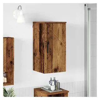 vidaXL Badezimmerschrank Wandmontiert 31,5 x 61 x 30 cm Braun