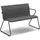 Primaster Gartenbank Parma 2-Sitzer inkl. Auflage