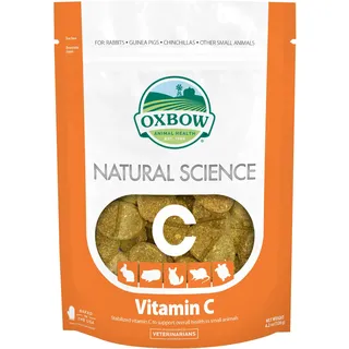 Oxbow Natural Science Small Animal Gerbil Hamster Vitamin C Supplement 60 count