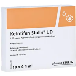 Ketotifen Stulln UD Augentropfen Einzeld 10X0,4 ml