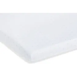 Pinolino Spannbetttuch Doppelpack Jersey für Wiegen Sternchen rosa, 40x90 cm