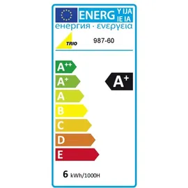 Trio LED Glühbirne 987-60 6 W E27 warmweiß