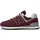 New Balance 574v3 Herren Burgundy / White 45