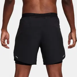 Nike Dri-FIT Stride 7" 2in1 Laufshorts Herren black/black/black/reflective silv S