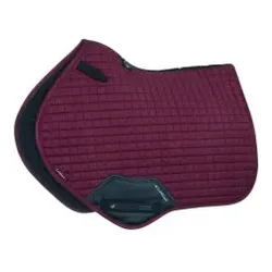 LeMieux Springschabracke Suede CC Square bordeaux WB (Warmblut)