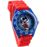 Snoopy Peanuts Kinder Analog Uhr Mit Silikonarmband