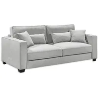 ed-lifestyle ED Lifestyle Melvin Lux 3DL Schlafsofa Holzwerkstoff/Nosag- und Bonellfederung