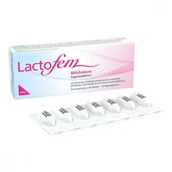 Lactofem Milchsäure Vaginalzäpfchen