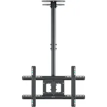 ONKRON TV 32-80 68 kg, neigbar-drehbar, Schwarz