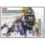 Derwent Aquarellpapier A3 12 Blatt mehrfarbig
