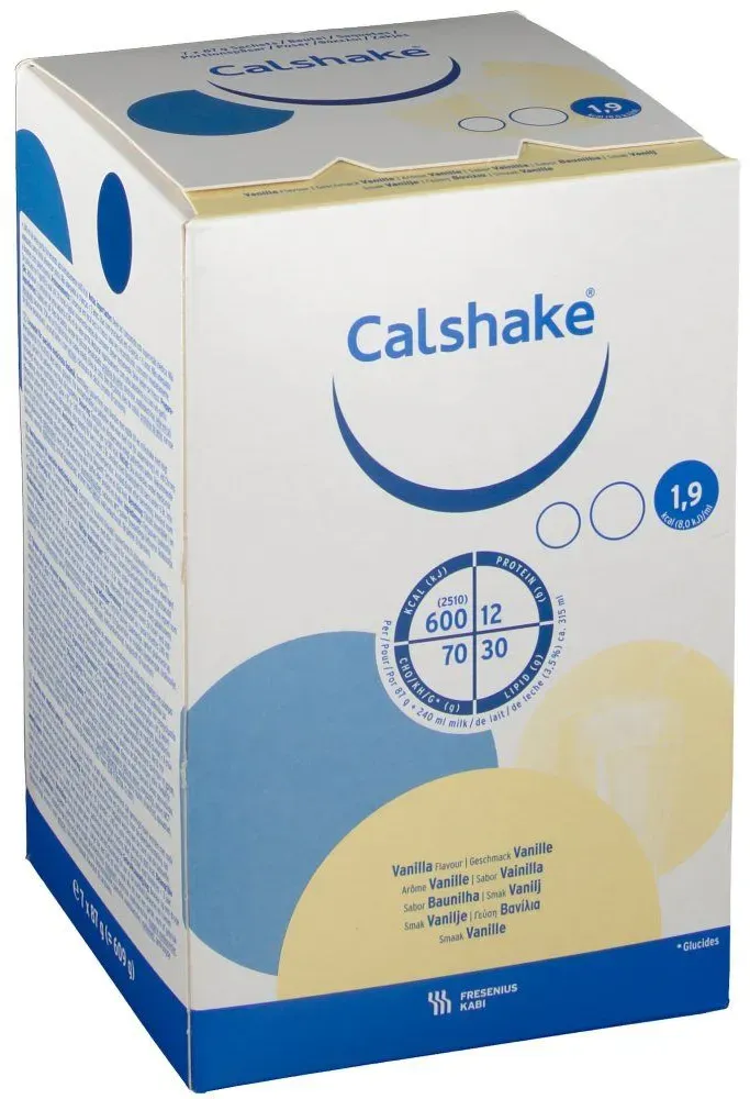 Calshake Vanille 90x7 g Poeder