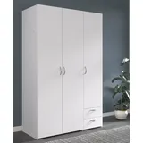 Parisot Kleiderschrank 3-türig Daily 2 Weiß