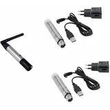 Eurolite Set QuickDMX 1x Sender + 4x AKKU Empfänger