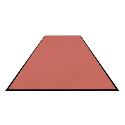 Schmutzfangmatte Colorstar, himbeerrot, waschbar, glatter Rücken 7460200300150-C52 , Maße (B x T): 200 x 300 cm
