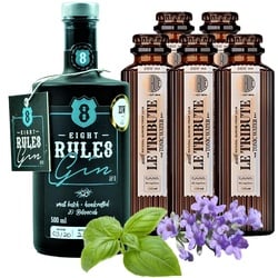 8 Rules Gin & Le Tribute Tonic Water