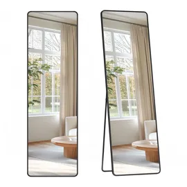 Songmics Ganzkörperspiegel 150 x 40 cm Tintenschwarz