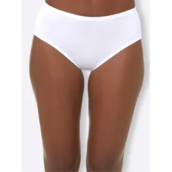 Slip WÄSCHEPUR, Damen, Gr. 44, weiß, 95% Modal, 5% Elasthan, Unterhosen