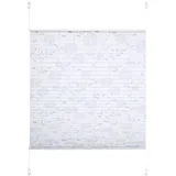 LIEDECO Klemmfix-Plissee 60 x 210 cm Polyester Weiß