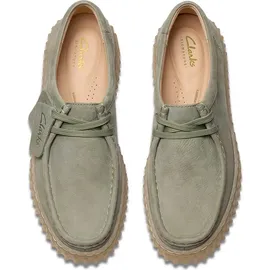CLARKS Torhill Bee für Damen, Sneaker CL26181190 Farbe: grün, Größe: 40 - 40