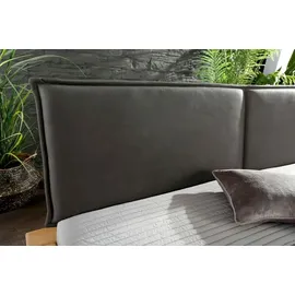 G+K Massivholzbett BE-0520 180 x 200 cm Holz Braun Wildeiche