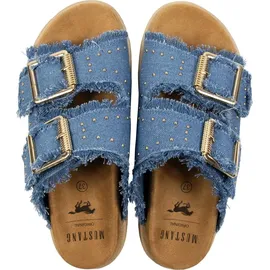 Mustang SHOES Pantoletten "Malina" in Blau - 37