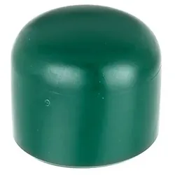Pfostenkappe für runde Metallpfosten, Kst., grün, für Pfosten Ø34 mm, VE20St. - grün