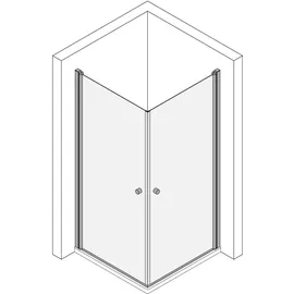Koralle TwiggyPlus Pendeltür rechts 90 x 200 cm VZ13309020AA1