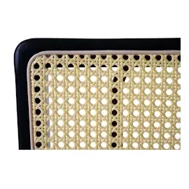 Mendler 2er-Set Esszimmerstuhl HWC-K88, Lehnstuhl Stuhl, Holz Poly-Rattan Metall Bouclé - Stoff/Textil rosa