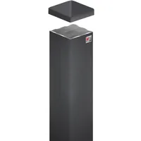 KM Meeth Zaunpfosten 9x9x90cm Anthrazit