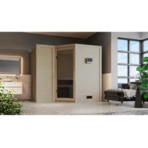 Karibu Sahib 2 inkl. 9 kW Ofen + int. Steuerung