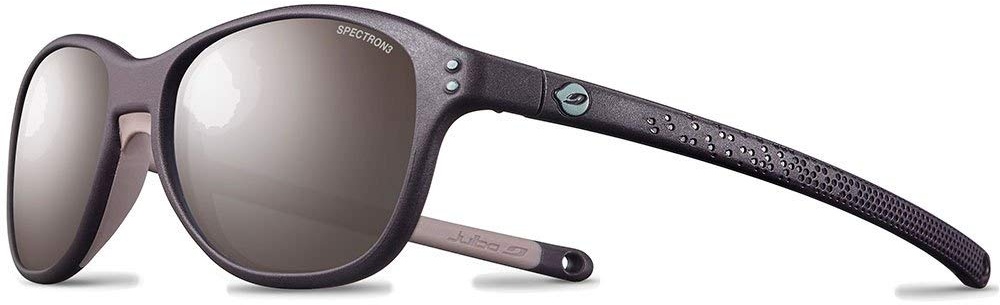 Julbo Girls' Boomerang lunettes de Soleil, Aubergine/Earth Grey/Mint, 2-4 ANS