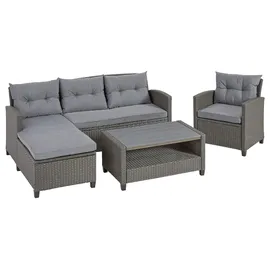 Konifera Cordoba Loungeset grau
