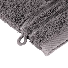 SCHIESSER Milano Waschhandschuh 5 x 16 x 22 cm anthrazit